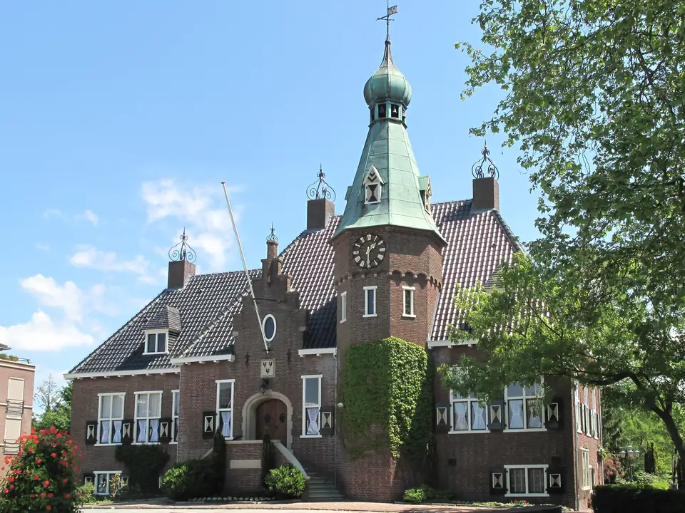 Het raadhuis van Woudenberg