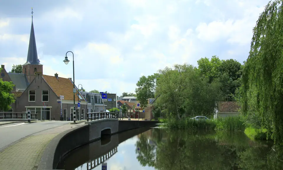 Dorpsgezicht aan het Watertje in Zoeterwoude